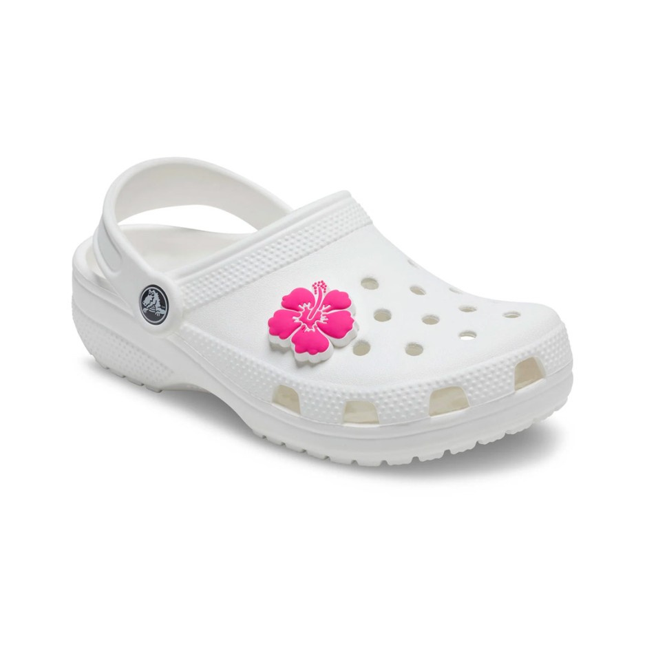 CROCS JIBBITZ PIN HIBISCUS 10009860 Fuchsia