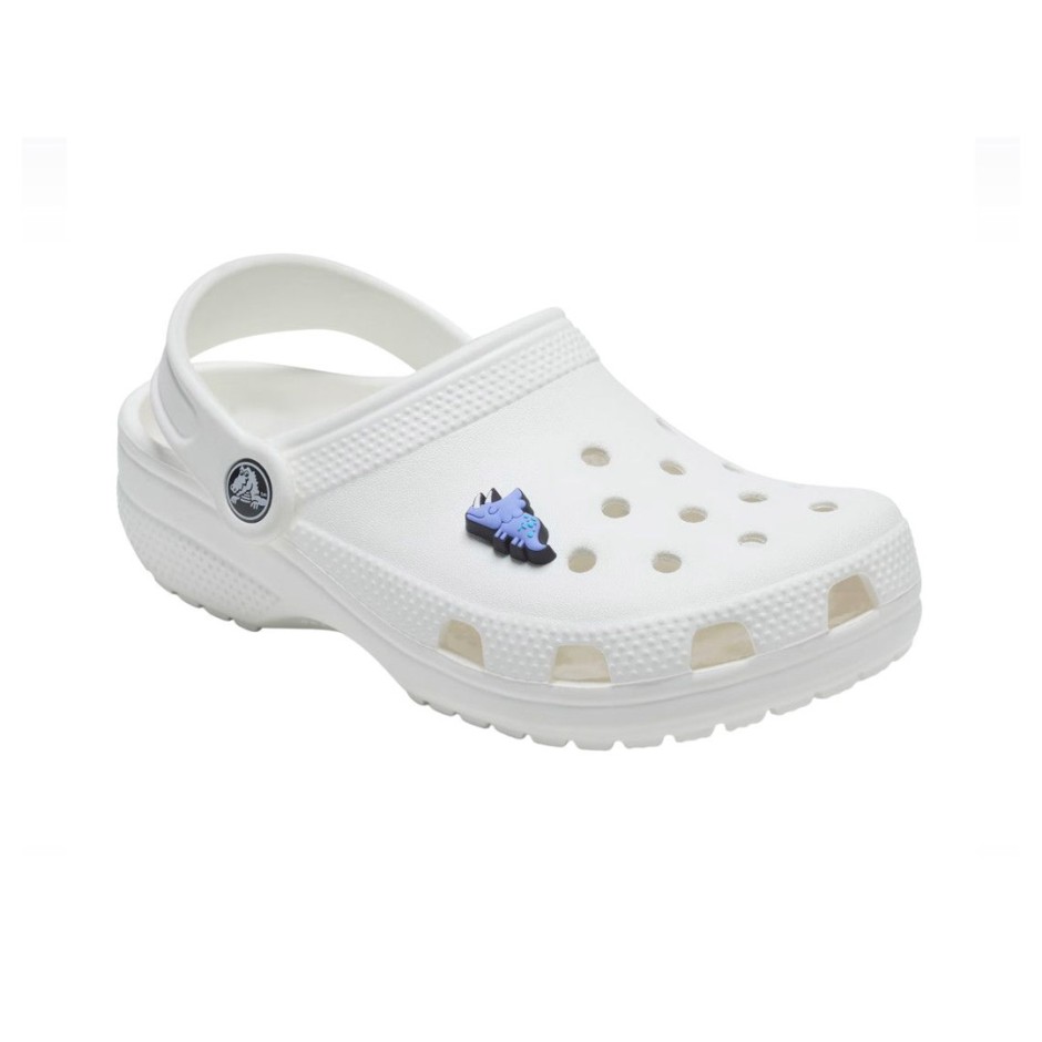 Crocs Jibbitz Purple Dino Μωβ