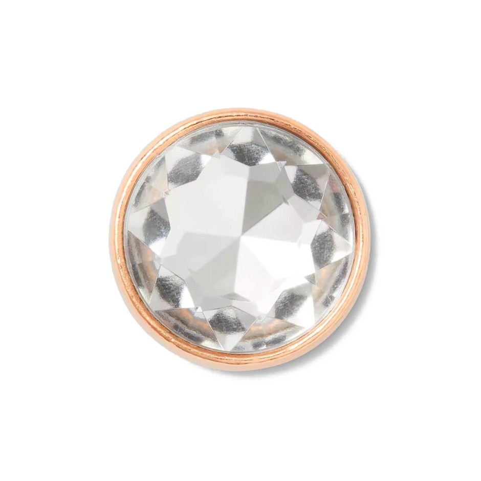 Crocs Jibbitz Clear Circle Gem Πολύχρωμο