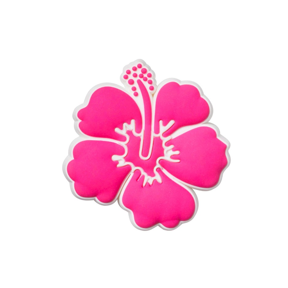 CROCS JIBBITZ PIN HIBISCUS 10009860 Fuchsia