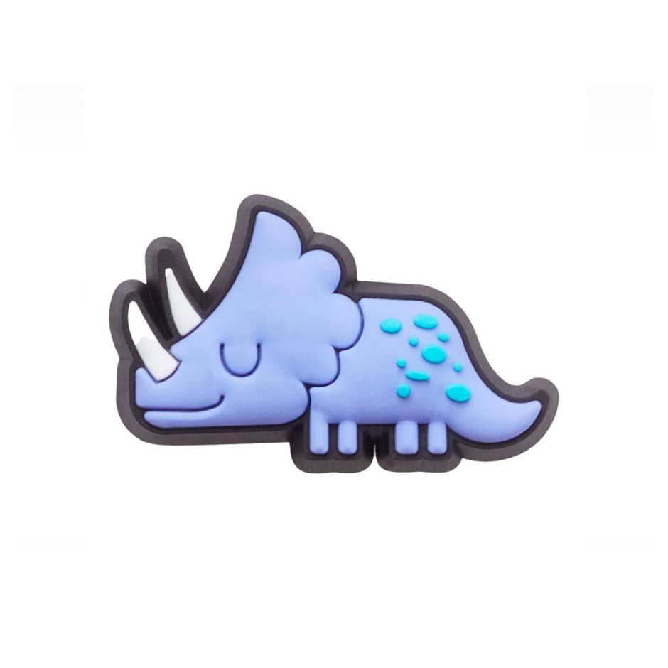 Crocs Jibbitz Purple Dino Μωβ