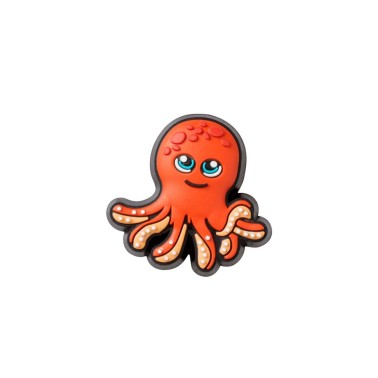Jibbitz Charm Πορτοκαλί - Crocs Octopus