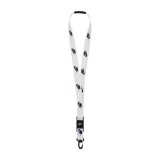 NIKE CLUB STANDARD LANYARD N.101.0972-189 White Image 