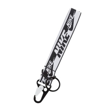 NIKE KEY HOLDER WRIST LANYARD N.100.7177-189 White-Black