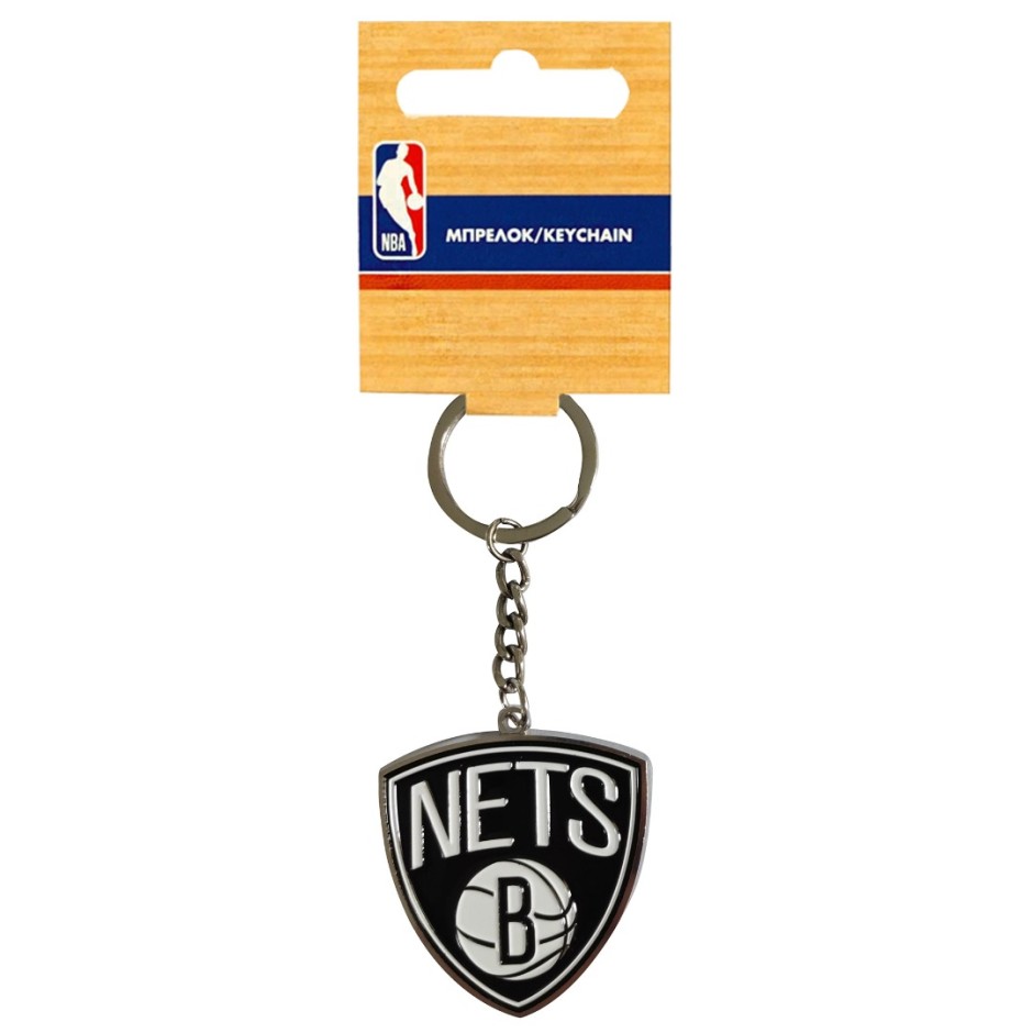 Μπρελόκ Μαύρο - NBA Brooklyn Nets