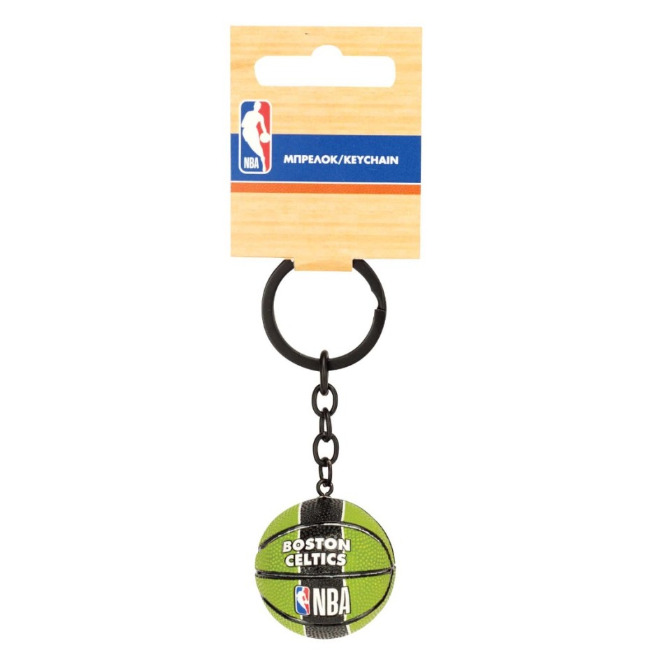 Μπρελόκ Πράσινο - NBA 3D Ball Boston Celtics