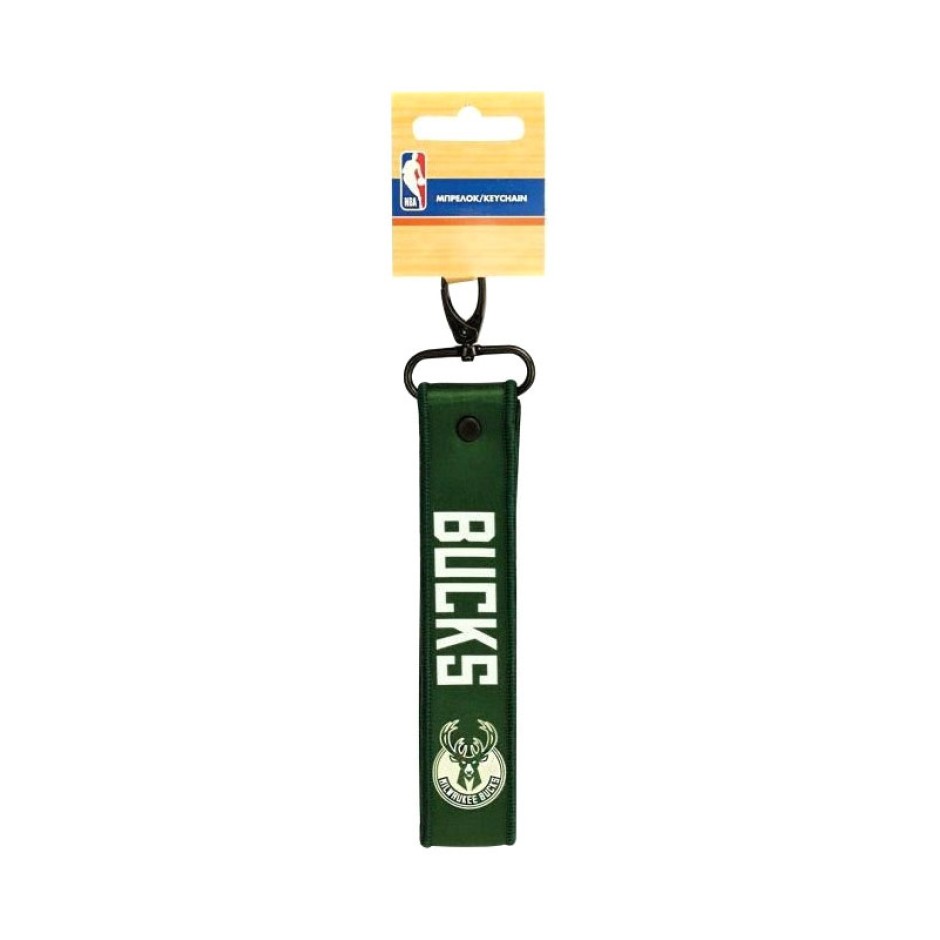 NBA  LANYARD (558-50515) 558-51515-MILWAUKEE BUCK Green
