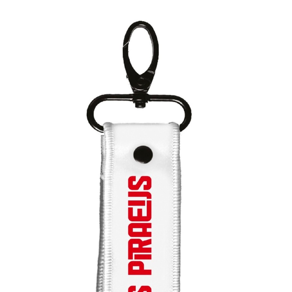 Keychain White - Nakas Group Wrist Keychain Olympiacos Basketball 1