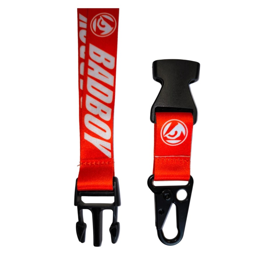 BAD BOY LOGO SAFEBREAK DETACHABLE LANYARD 50 CM BB-000084-RE Red