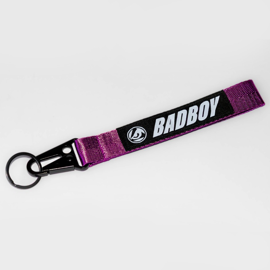 BAD BOY LOGO WRIST LANYARD BB-000058-PP Purple