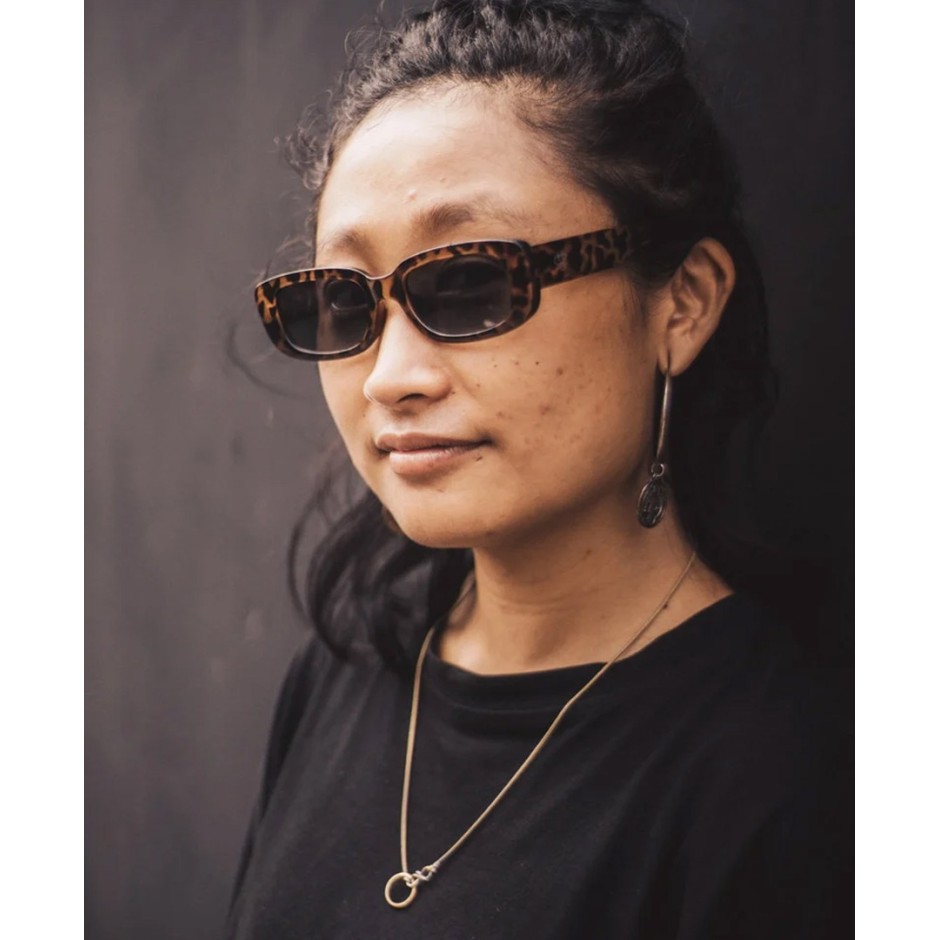 CHPO NICOLE 16132TA-LEOPARD / BLACK Brown