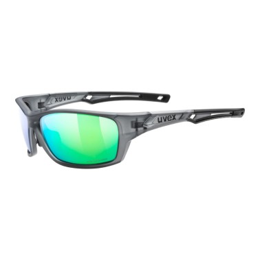UVEX SPORTSTYLE 232 P SMOKE M./MIR.GREEN 5330025170 One Color
