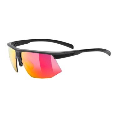 UVEX AERIOS BLACK MATT/ MIRROR RED 5340102216 One Color