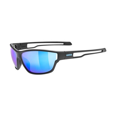 UVEX SPORTSSTYLE 806 BLACK MATT/MIR.BLUE 5330872214 One Color