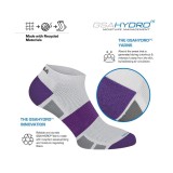 GSA HYDRO WOMENS EXTRA CUSHIONED HIGH PERFORMANCE LOW CUT 6PACK Λευκό Εικόνα 3