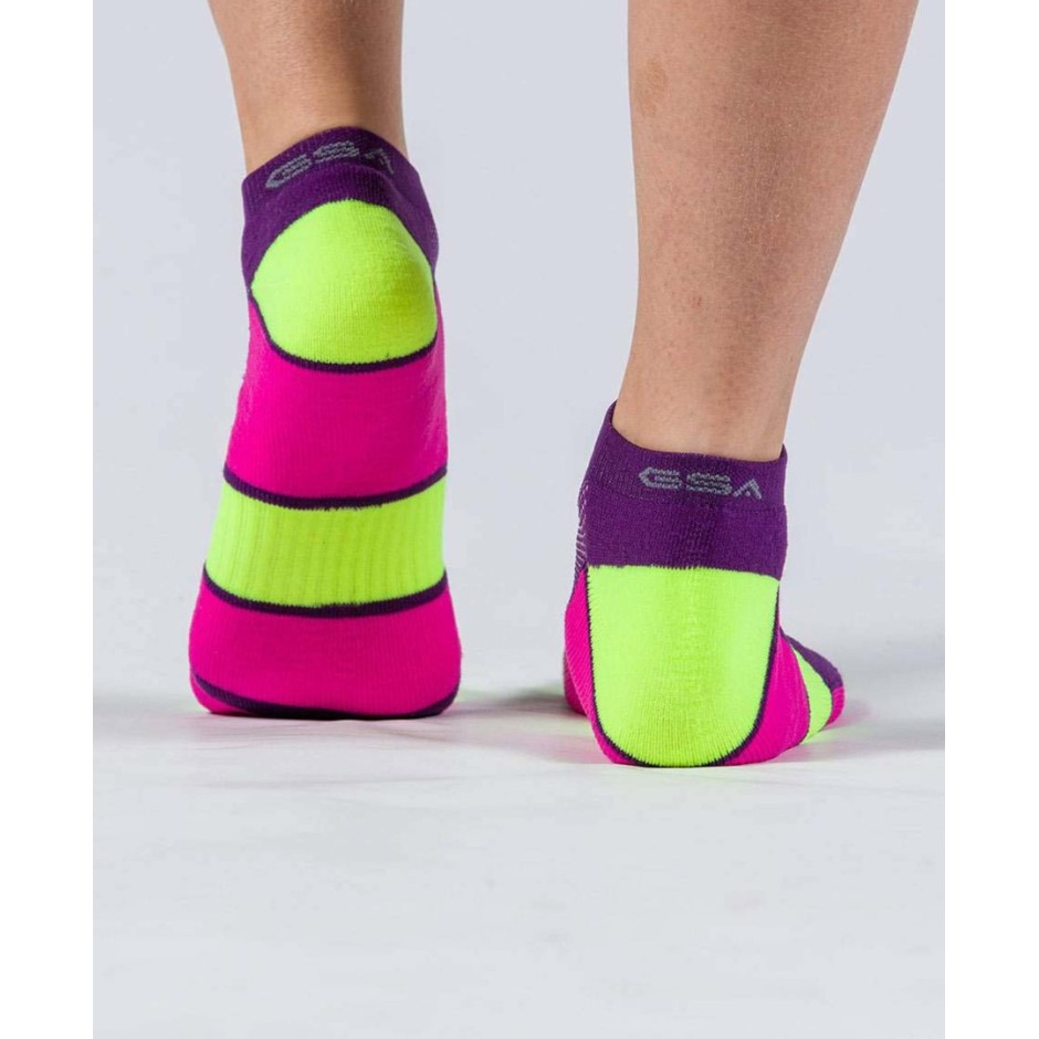 GSA HYDRO WOMENS EXTRA CUSHIONED HIGH PERFORMANCE LOW CUT 6PACK Πολύχρωμο