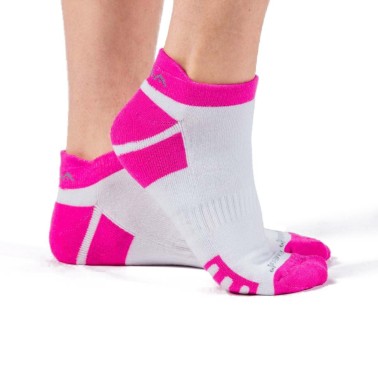 GSA BAMBOO WOMENS EXTRA CUSHIONED PERFORMANCE LOW CUT 6PACK Λευκό