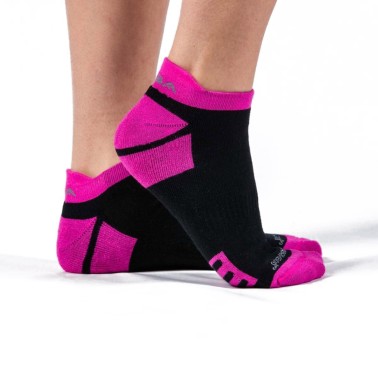 GSA BAMBOO WOMENS EXTRA CUSHIONED PERFORMANCE LOW CUT 6PACK Μαύρο