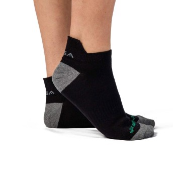 GSA ORGANICPLUS WOMENS ULTRALIGHT PERFORMANCE LOW CUT 6PACK 8219100-BLACK/MULTICOLOR Black