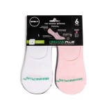 GSA ORGANICPLUS WOMENS ULTRALIGHT PERFORMANCE NO SHOW 6PACK Πολύχρωμο Εικόνα 