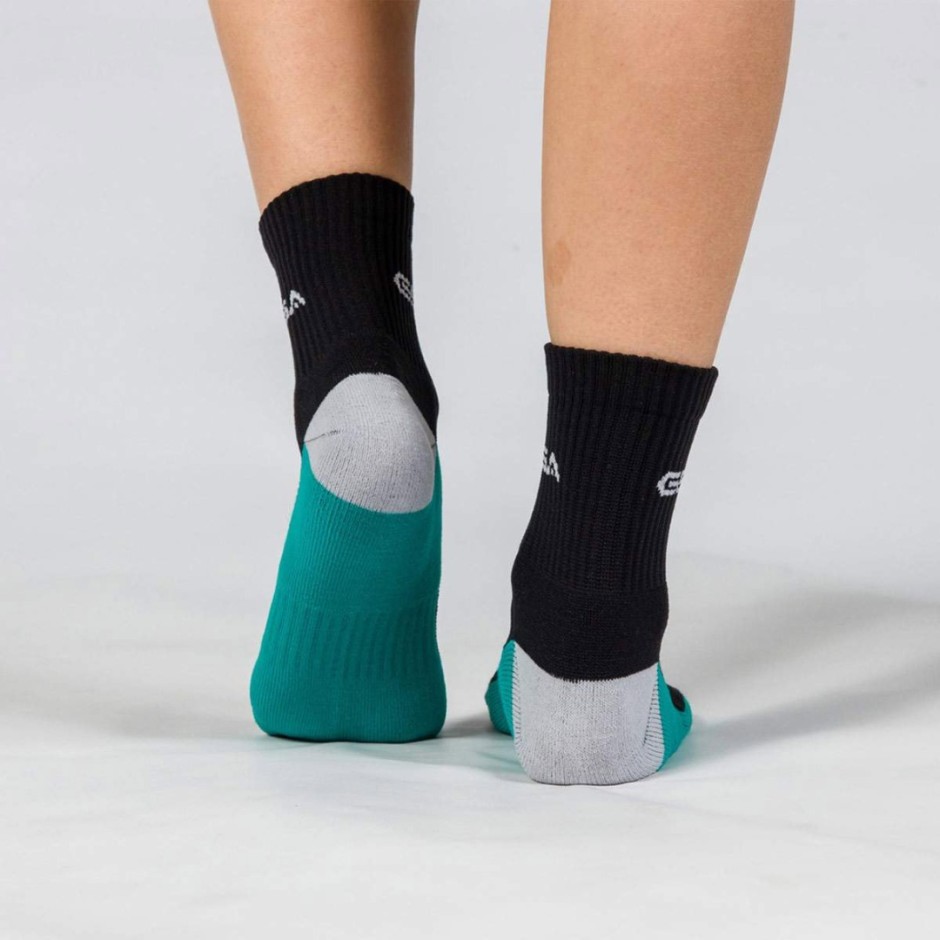 GSA QUARTER EXTRA CUSHIONED HYDRO SOCKS Μαύρο