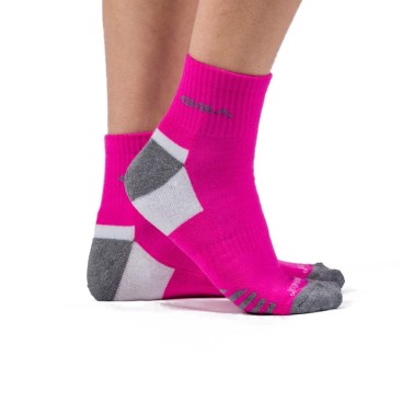 GSA BAMBOO WOMENS EXTRA CUSHIONED PERFORMANCE QUARTER 6PACK Πολύχρωμο