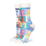STANCE FLOWER FACES W555A23FLO-OFW Colorful