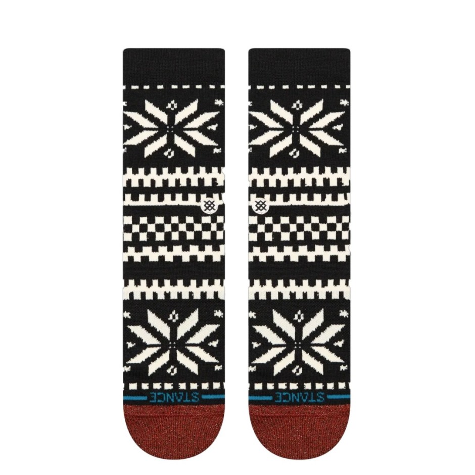 STANCE FLAKE CREW W555D24FLA-BLK Black