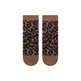 Women's Socks Brown - Stance Love Leopard Lowrider  Image 0