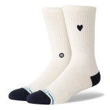 Women's Socks Ecru - Stance Heart Image 