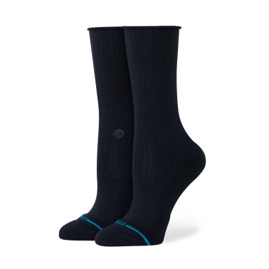 STANCE ROLLED SOLID CREW W546C25ROL-BLK Black