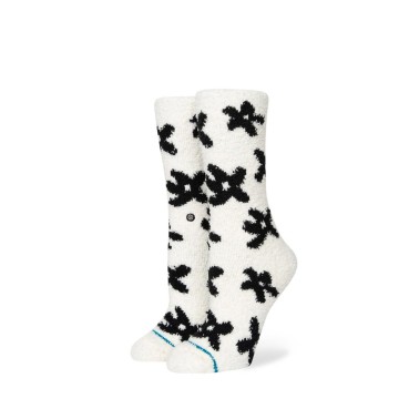Γυναικείες Κάλτσες STANCE POLLEN PLUSH Λευκό-Μαύρο W534C22POL-OFW 