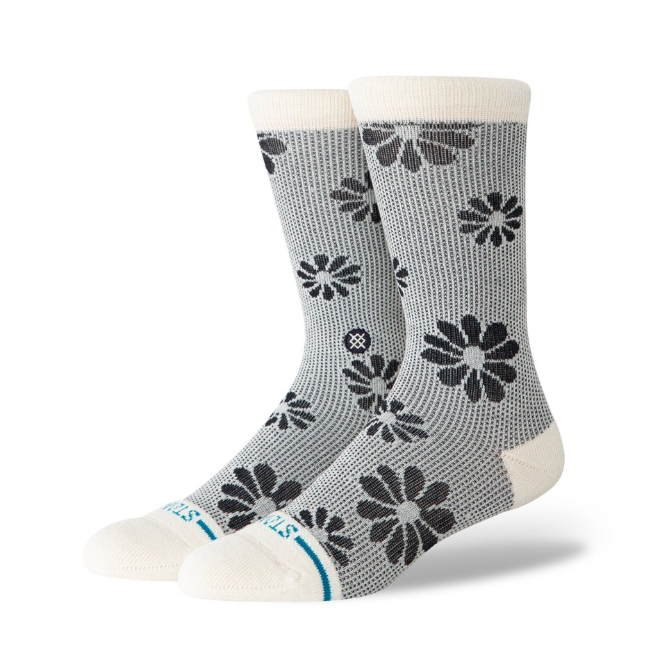 Women's Socks Grey - Stance Floral Stitch