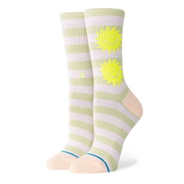 STANCE SMILEY CREW W556A23SMI-RAY Beige