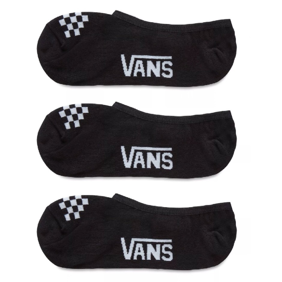 VANS WM CLASSIC CANOODLE 6.5-10 3PK VN0A48HDY28-Y28 Black