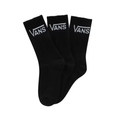 VANS WM CLASSIC CREW WMNS 6.5-10 3PK VN0A49ZFBLK-BLK Black