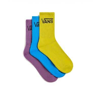 VANS WM CLASSIC CREW WMNS 6.5-10 3PK VN0A49ZFCIF-CIF Colorful