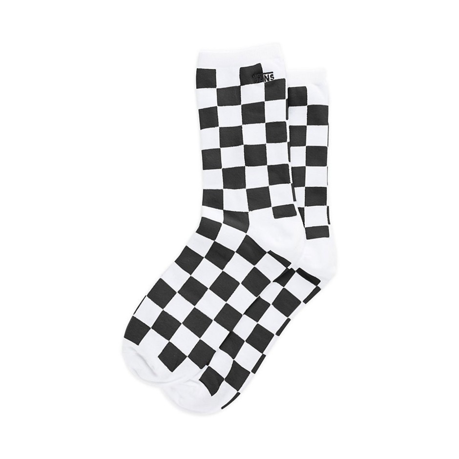 VANS WM TICKER SOCK 6.5-10 1PK VN0A49ZDBKC-BKC White-Black