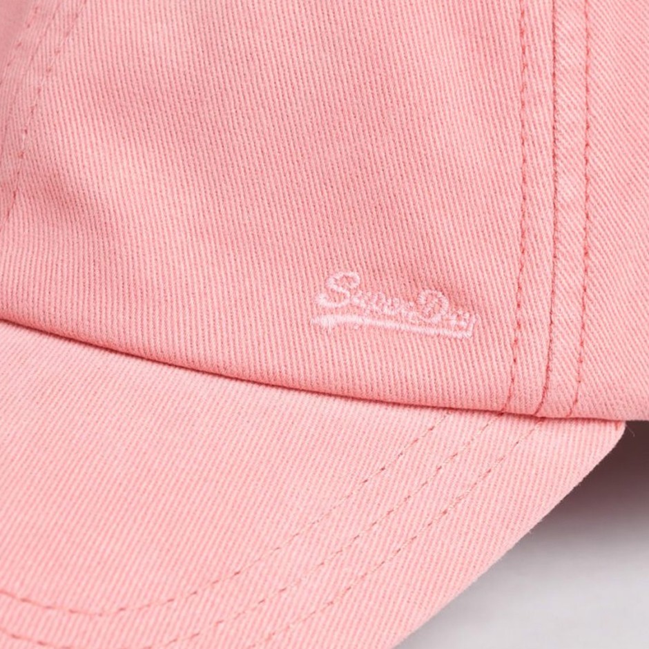 SUPERDRY D1 OVIN VINTAGE EMB CAP Ροζ