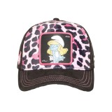 Women's Cap Colorful- Capslab The Smurfs Smurfette Image 1