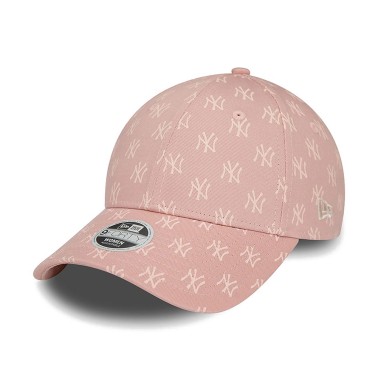 Γυναικείο Καπέλο Ροζ - New Era New York Yankees Womens Monogram Pink 9FORTY