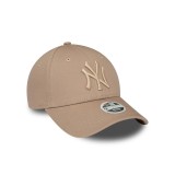 Γυναικείο Καπέλο Μπεζ - New Era New York Yankees Womens League Essential 9FORTY   Εικόνα 1