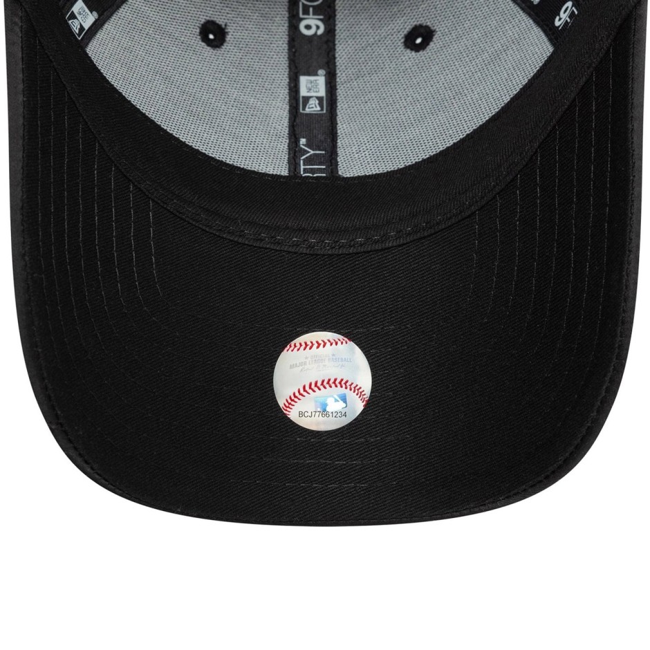 Γυναικείο Καπέλο Μαύρο - New Era New York Yankees Womens Satin Black 9FORTY