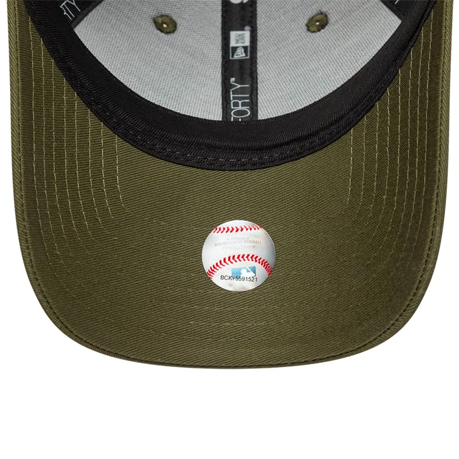 Women's Cap Green - New Era LA Dodgers MLB Metallic 9FORTY