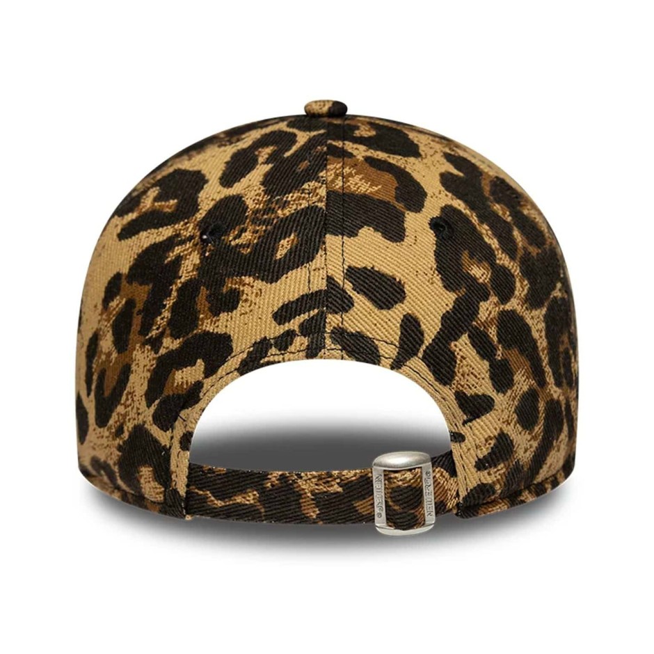 Γυναικείο Καπέλο Καφέ - New Era New York Yankees MLB Leopard 9TWENTY