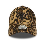 Γυναικείο Καπέλο Καφέ - New Era New York Yankees MLB Leopard 9TWENTY Εικόνα 1