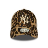 Γυναικείο Καπέλο Καφέ - New Era New York Yankees MLB Leopard 9FORTY A-Frame  Εικόνα 1