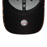 Γυναικείο Καπέλο Καφέ - New Era New York Yankees Womans MLB Cosy Leopard Brown 9FORTY Εικόνα 1