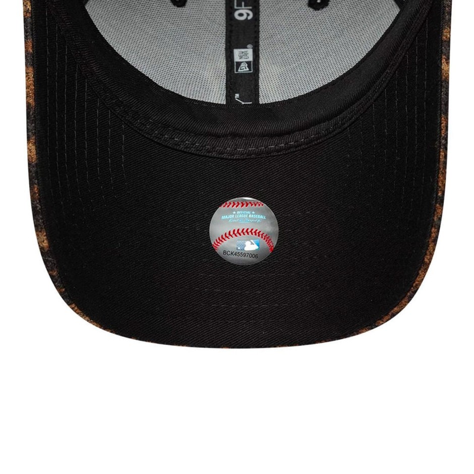 Γυναικείο Καπέλο Καφέ - New Era New York Yankees Womans MLB Cosy Leopard Brown 9FORTY