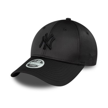 Γυναικείο Καπέλο Μαύρο - New Era New York Yankees Womens Satin Black 9FORTY